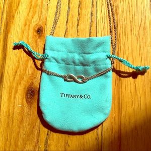 Tiffany's sterling silver infinity necklace