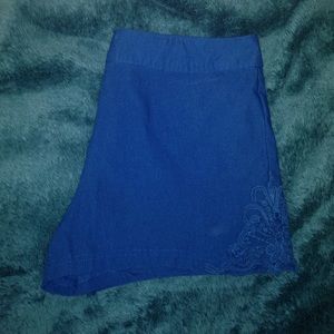 Shorts with lace detailing!