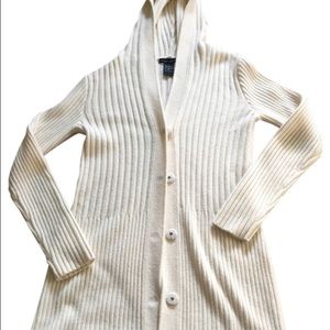 New York & Company hooded cardigan