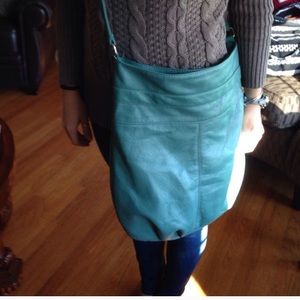 Teal Crossbody