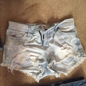 High waisted shorts