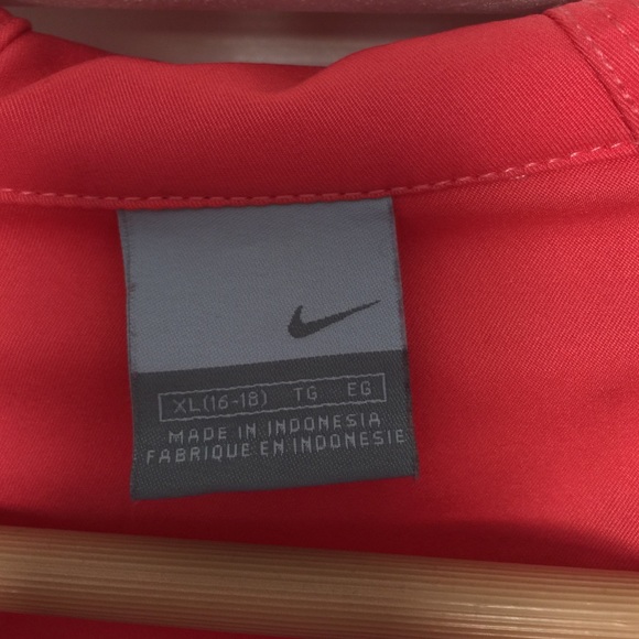 ::SOLD:: Coral Nike Warm-Up Jacket XL - Picture 3 of 3
