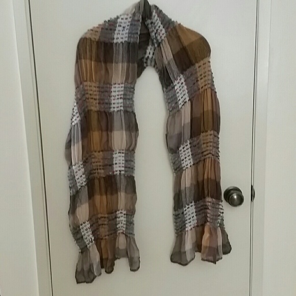 Multi colored scarf