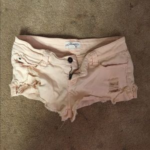 Seriously stretchy shorty Jean short