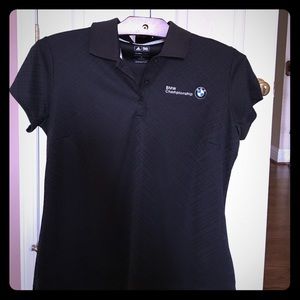 BMW Adidas golf polo t-shirt NWT
