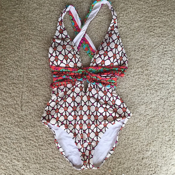 Trina Turk One Piece Bathing Suit- Size 6