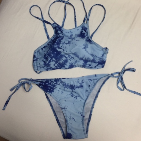 Tie dye bikini