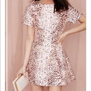 Nasty Gal on the Prowl Fit and Flare dress