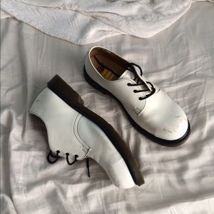 Doc martens shoes, white, size 11 M