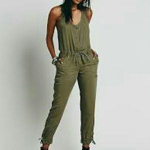 Free people roaring rayon jumpsuit