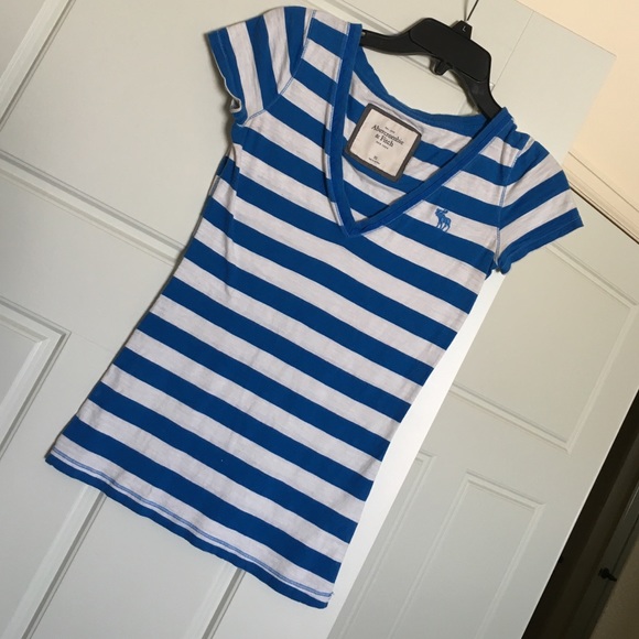 Abercrombie striped shirt