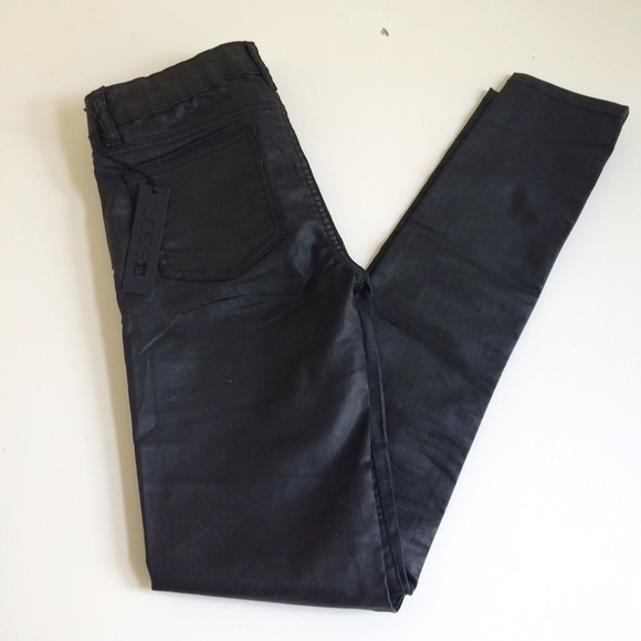Joes leather skinny jeans size 00