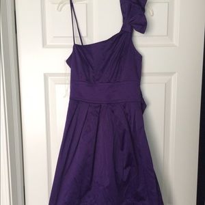 Teeze Me short purple formal dress, size 7