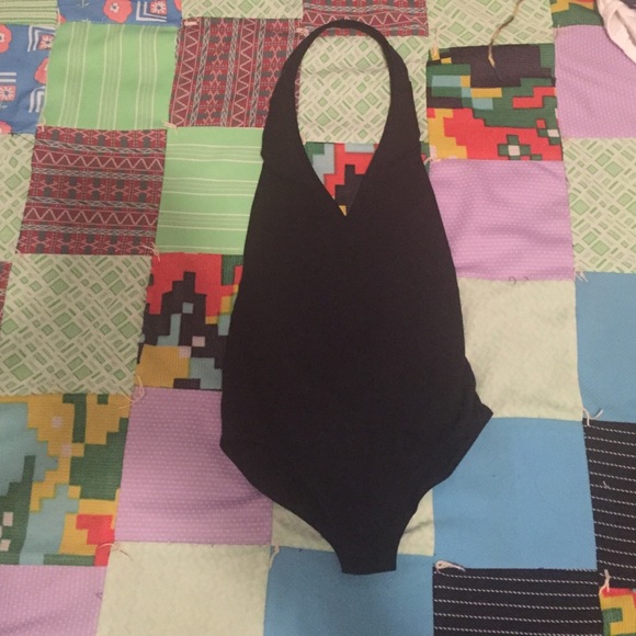 American Apparel Halter One Piece