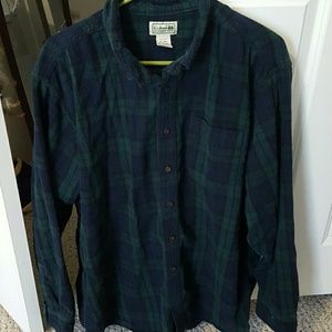 L.L. Bean Xl Flannel Button Up