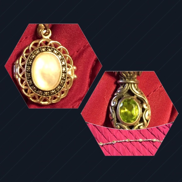 Slide and bracelet and locket