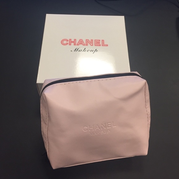 Chanel makeup bag
