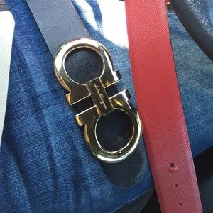 Reversible authentic Ferragamo belt