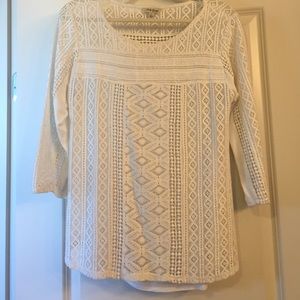 Lucky brand top, worn once