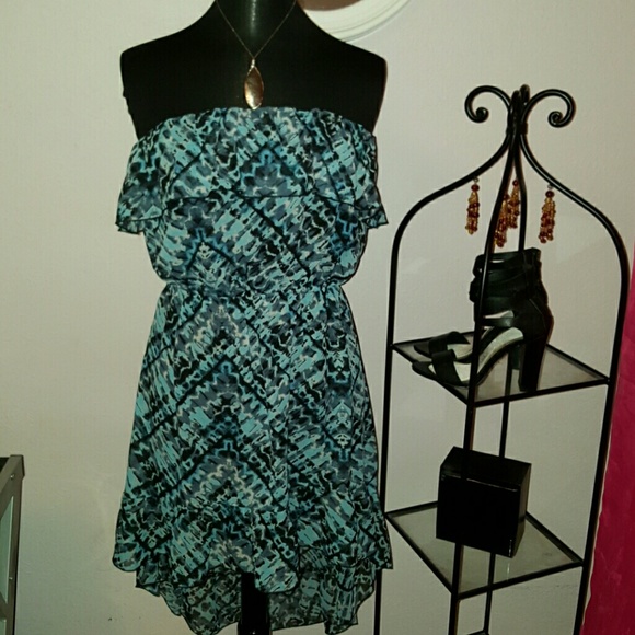 SOLD in a bundle***Strapless Dress