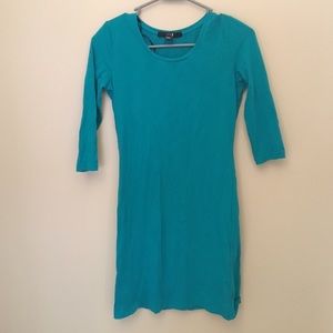 Teal dress
