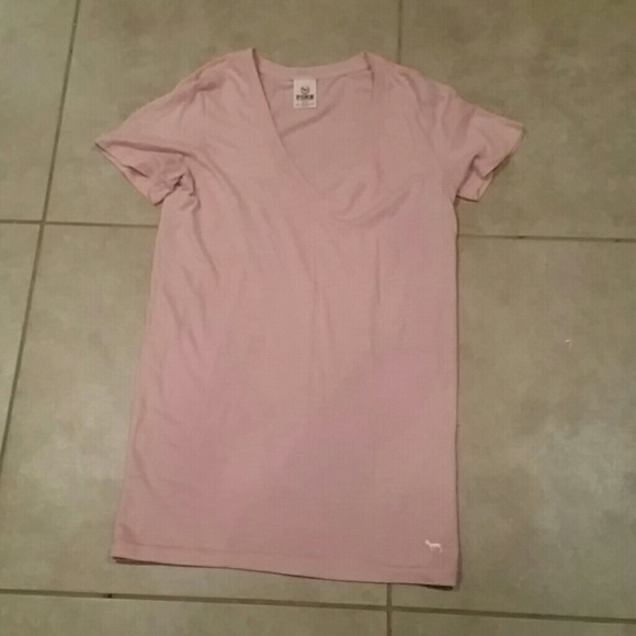 Pink By Victorias Secret Tee Shirt - Picture 1 of 2