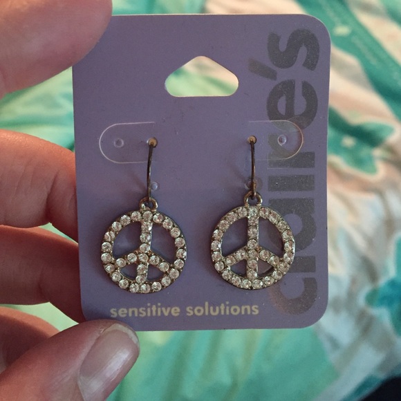 Peace Sign Earrings