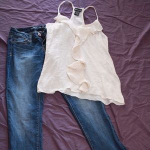 American eagle skinny kick jeans