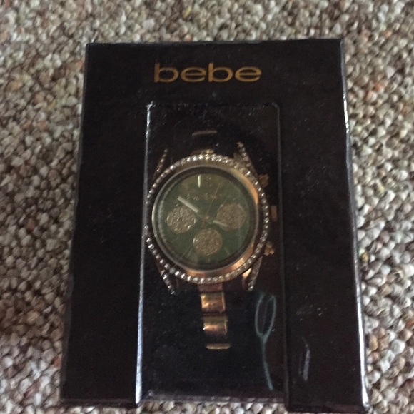 Bebe Glitter subdials link watch - Picture 3 of 3