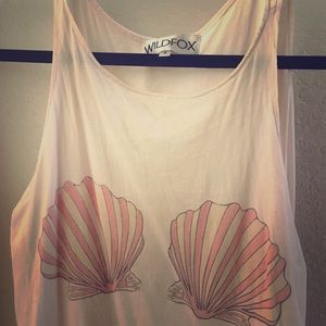 Wildfox seashell bra top