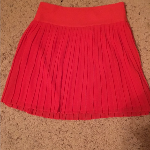 Orange skirt
