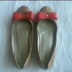 Liz Claiborne Cork Flats