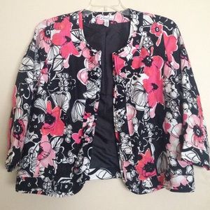 Floral blazer