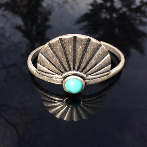 LUCKY BRAND Aztec silver cuff