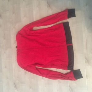 Red Reebock Crossfit zip up hoodie medium