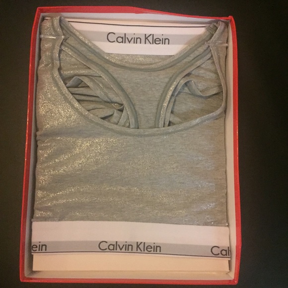 Calvin Klein underwear set, Large, gray