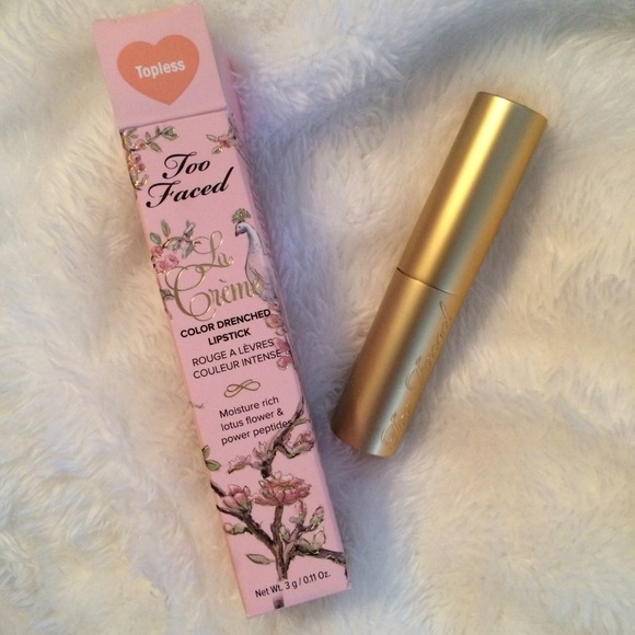 Too Faced Lipstick Color Topless