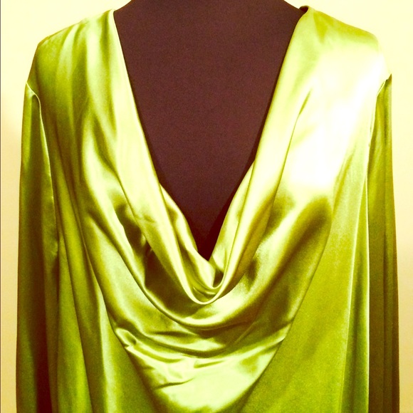 Shape fx blouse green size 20w