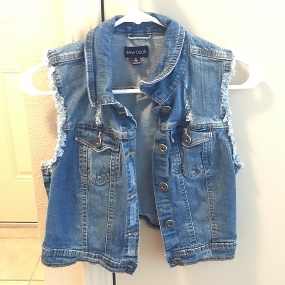 Jean jacket vest!