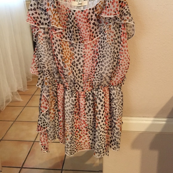 Hearts design tank top