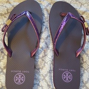 BNWOT Tory Burch Flip flops