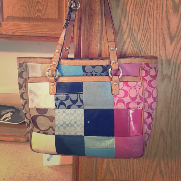 Coach Patchwork Handbag