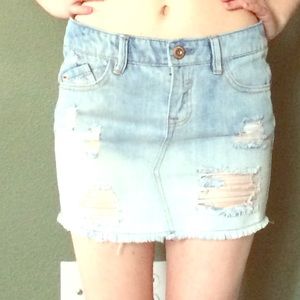 Denim skirt