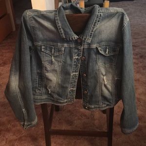 Blue jean jacket from Maurice's great condition!