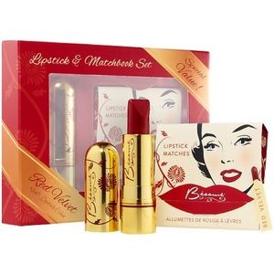 Bèsame Cosmetics "Red Velvet" Lipstick & Matchbook
