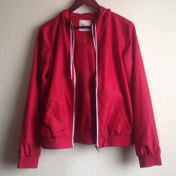 Red Zine Coat