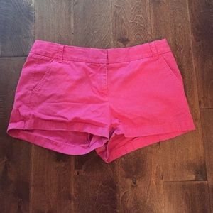J.Crew 3" chino shorts size 10