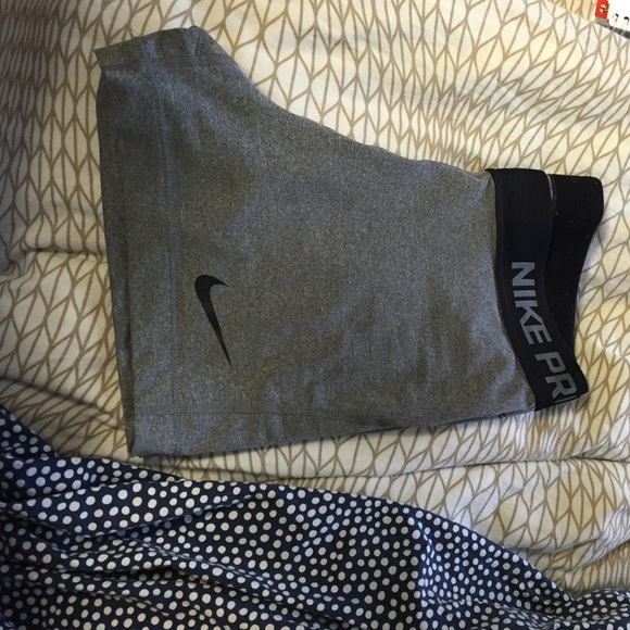 Grey Nike Pro Spandex