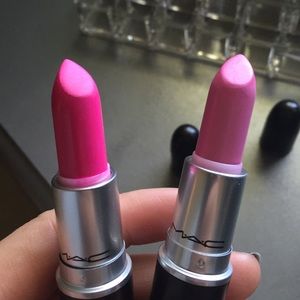 2 MAC lipsticks