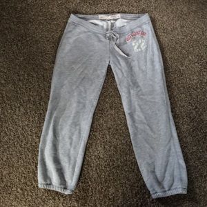 Hollister capri sweat pants
